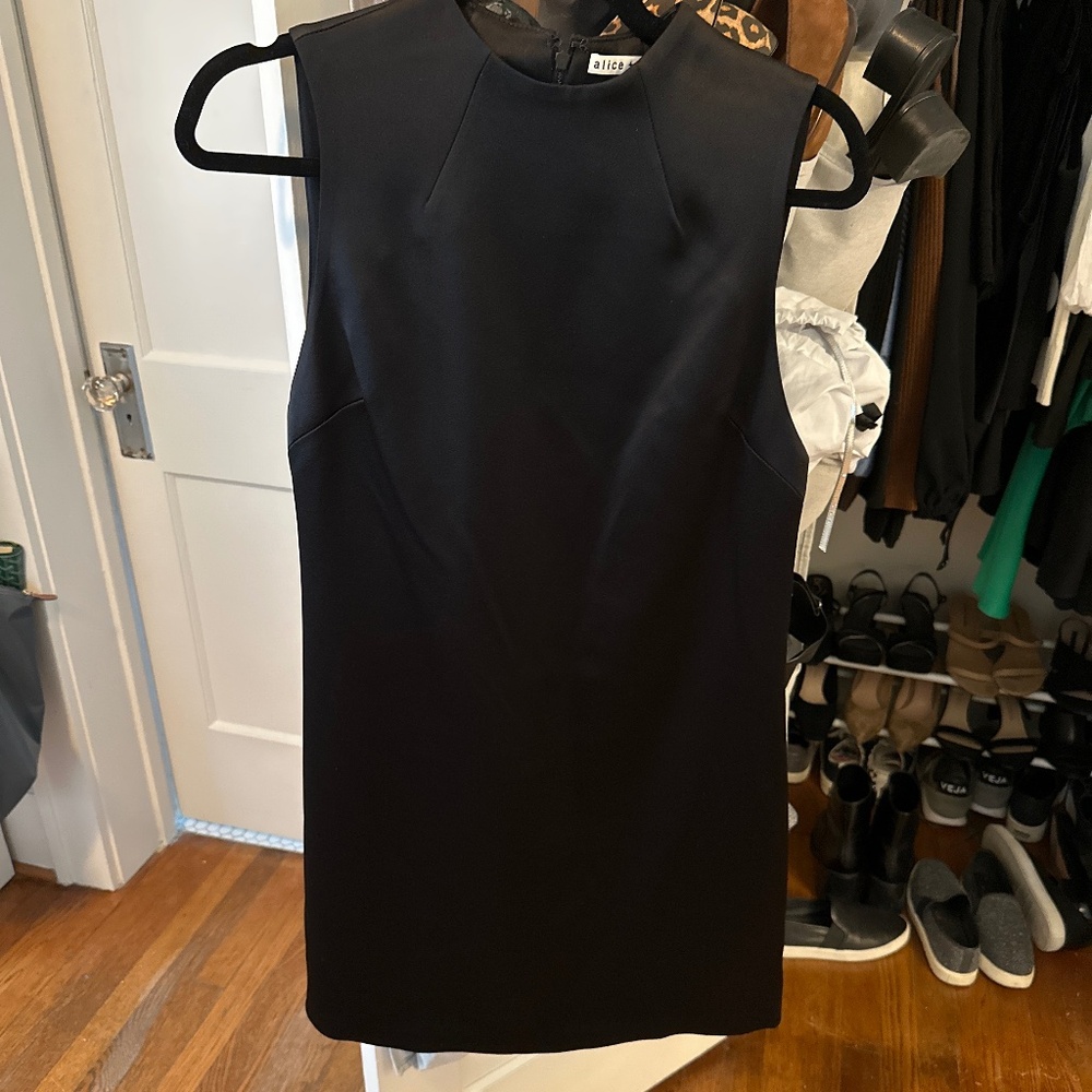 Alice + Olivia black dress